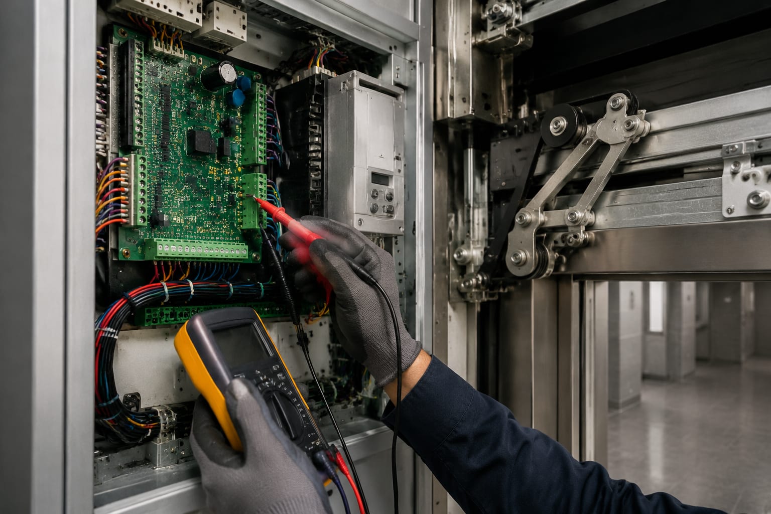 Panel de puertas de ascensor en Perú: guía técnica
