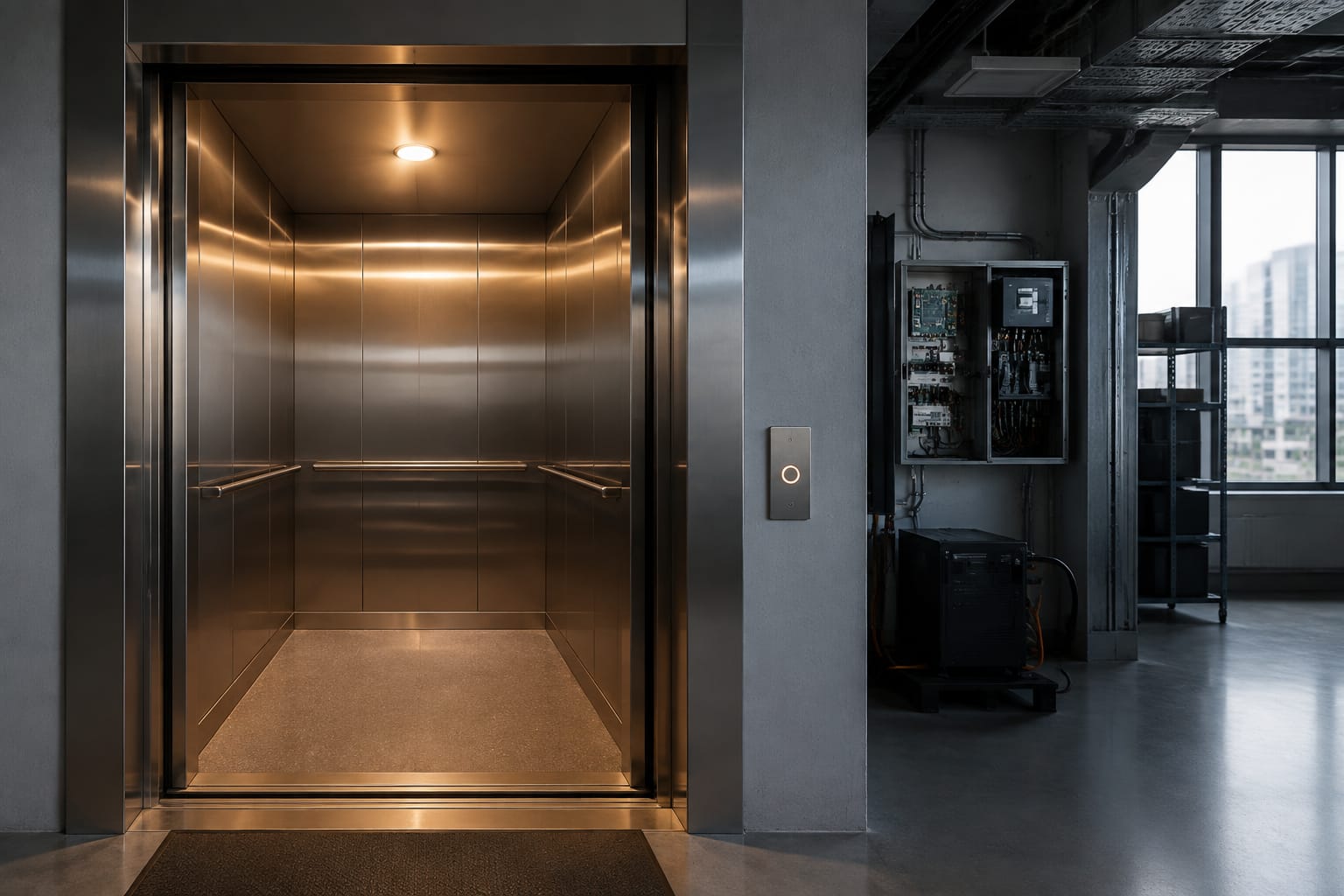 Luz de emergencia de ascensor: prueba y reparación