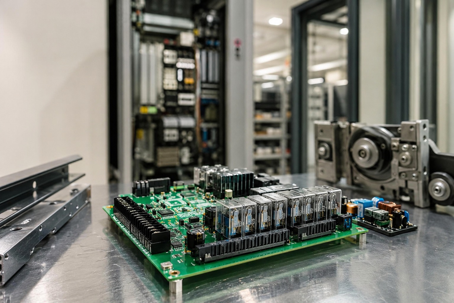 Guía de relés de seguridad Toshiba para ascensores Perú