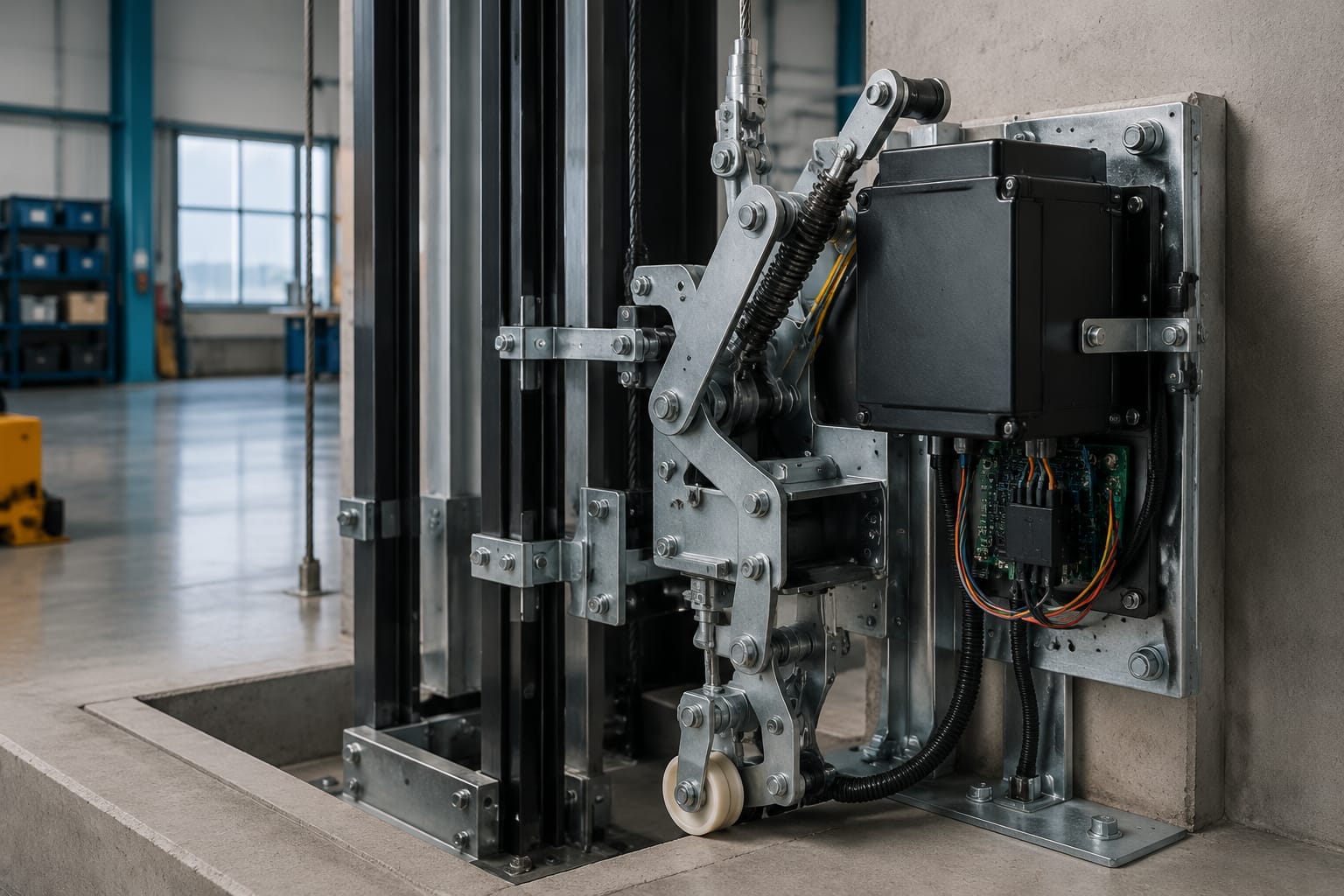 Lift safety gear: tipos, pruebas y reemplazo